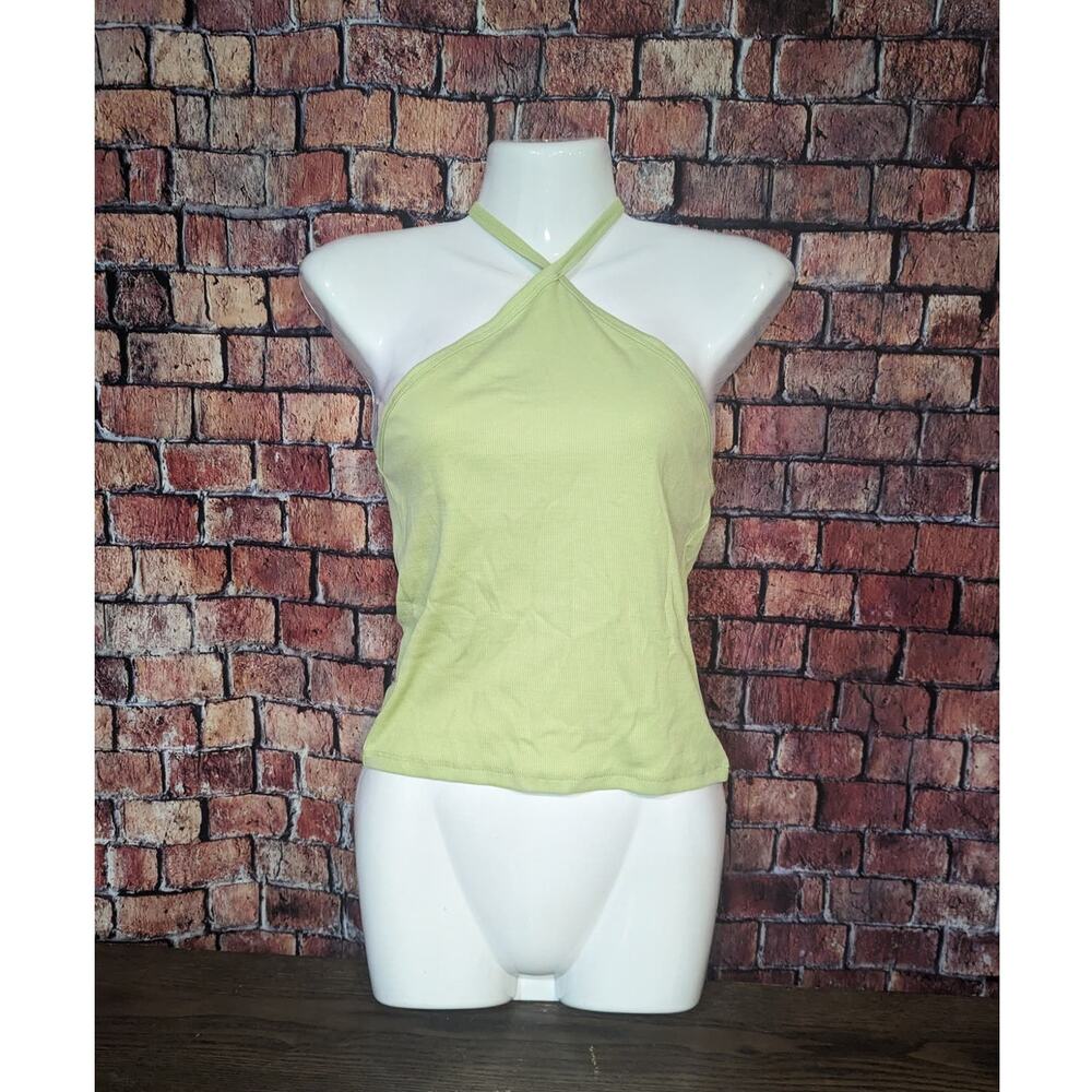 NWTMadewell Brightside Halter Crop Tank Top Size L